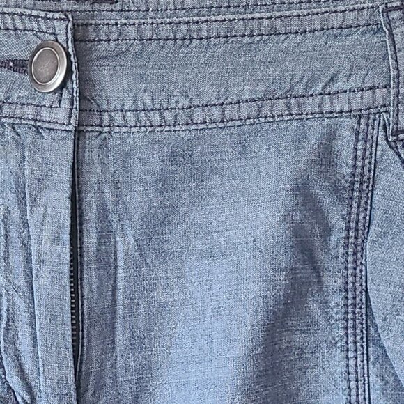 *3 for $30* Lightweight Chambray Shorts - Picture 2 of 4